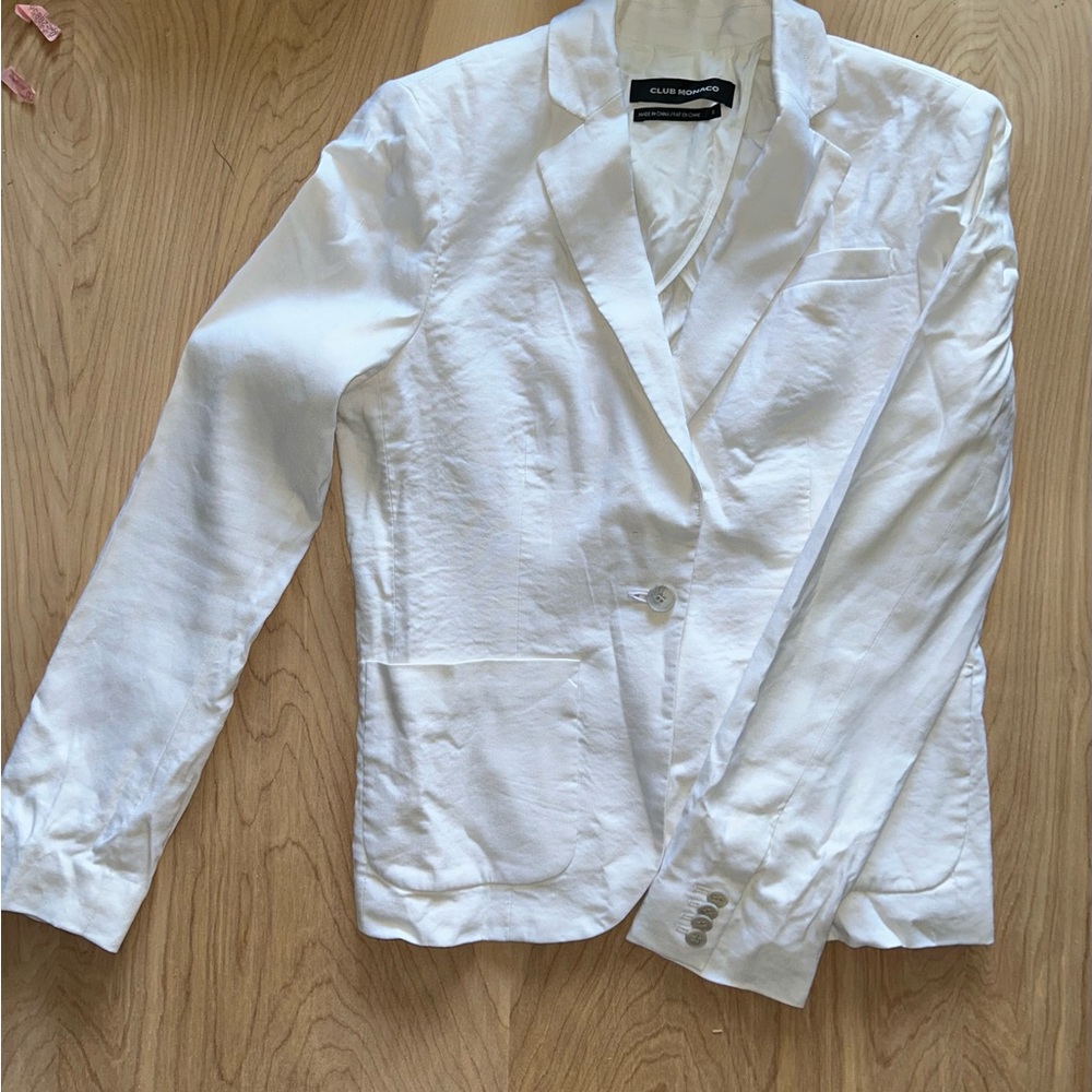 White Blazer